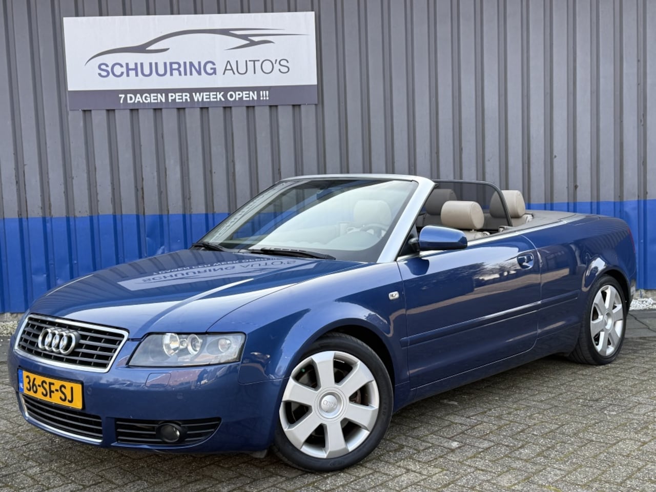 Audi A4 Cabriolet - 2.4 V6 Pro Line automaat/lederen sportstoelen - AutoWereld.nl