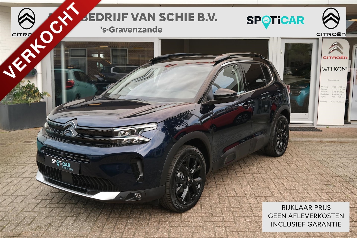 Citroën C5 Aircross - Hybrid 136 MAX Automaat-6 Nappa Leer | Elektr a klep | 19" Black etc - AutoWereld.nl