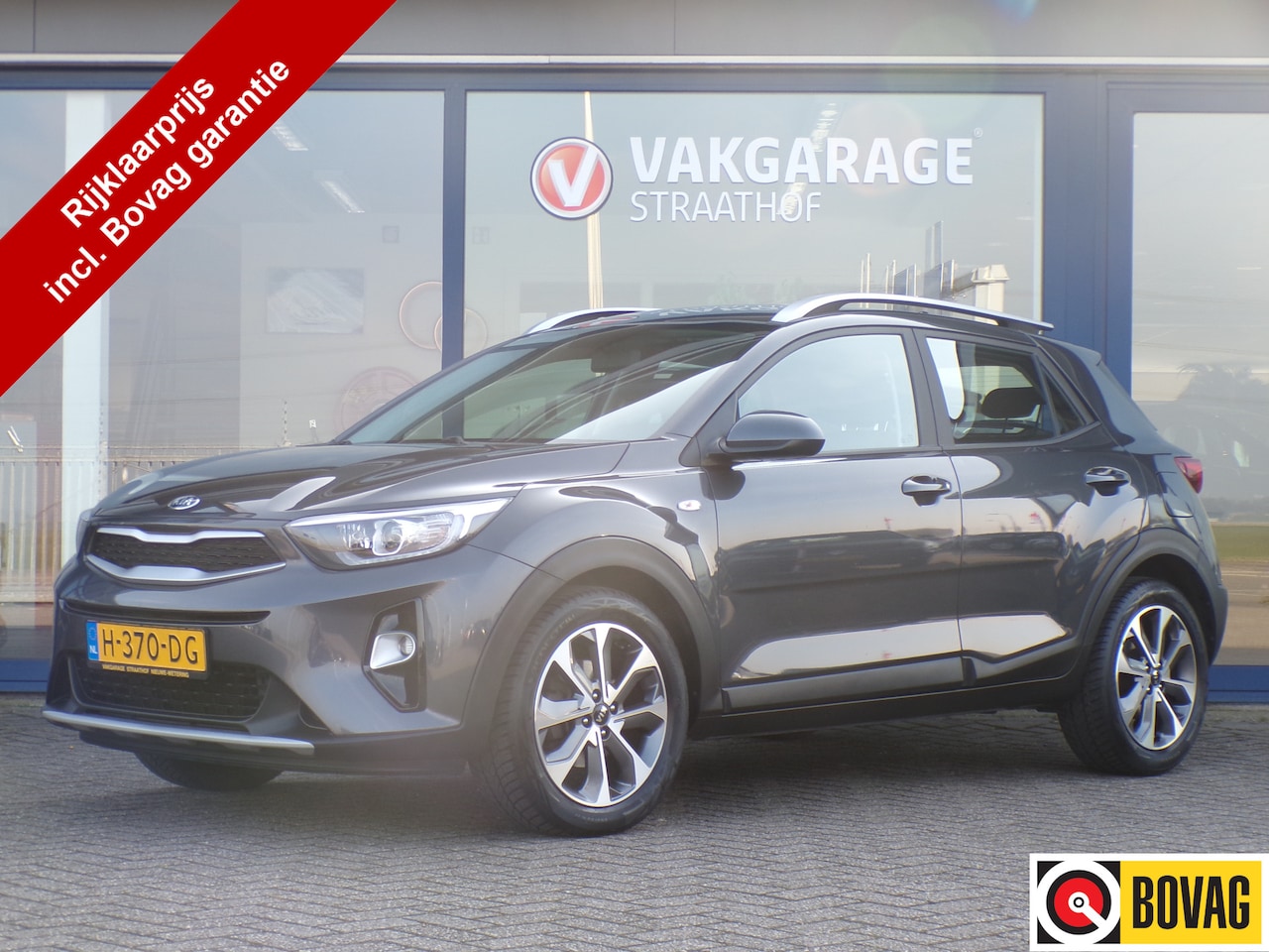 Kia Stonic - 1.0 T-GDi DynamicLine 100PK / Apple Carplay + Android Auto / Camera + Sensoren / 17" Velge - AutoWereld.nl