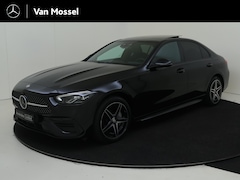 Mercedes-Benz C-klasse - 300 e AMG Line / Stoelverwarming / 360Graden-Camera / Night-Pakket / Panaroma-schuifdak /