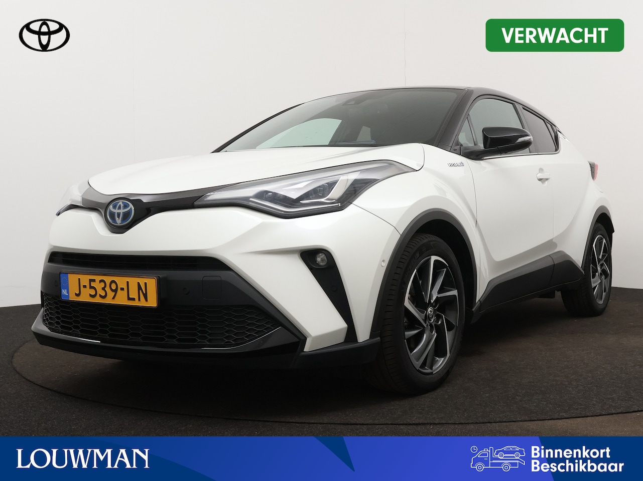 Toyota C-HR - 2.0 Hybrid Bi-tone Automaat | JBL | Trekhaak | Navigatie | Camera | Climate Control | Stoe - AutoWereld.nl