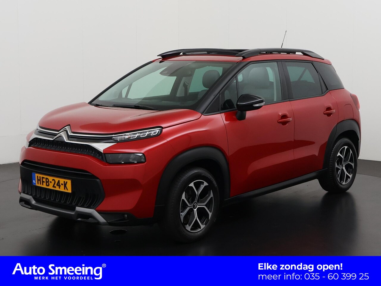 Citroën C3 Aircross - 1.2 PureTech Shine Automaat | Panoramadak | Head Up | Zondag Open! - AutoWereld.nl