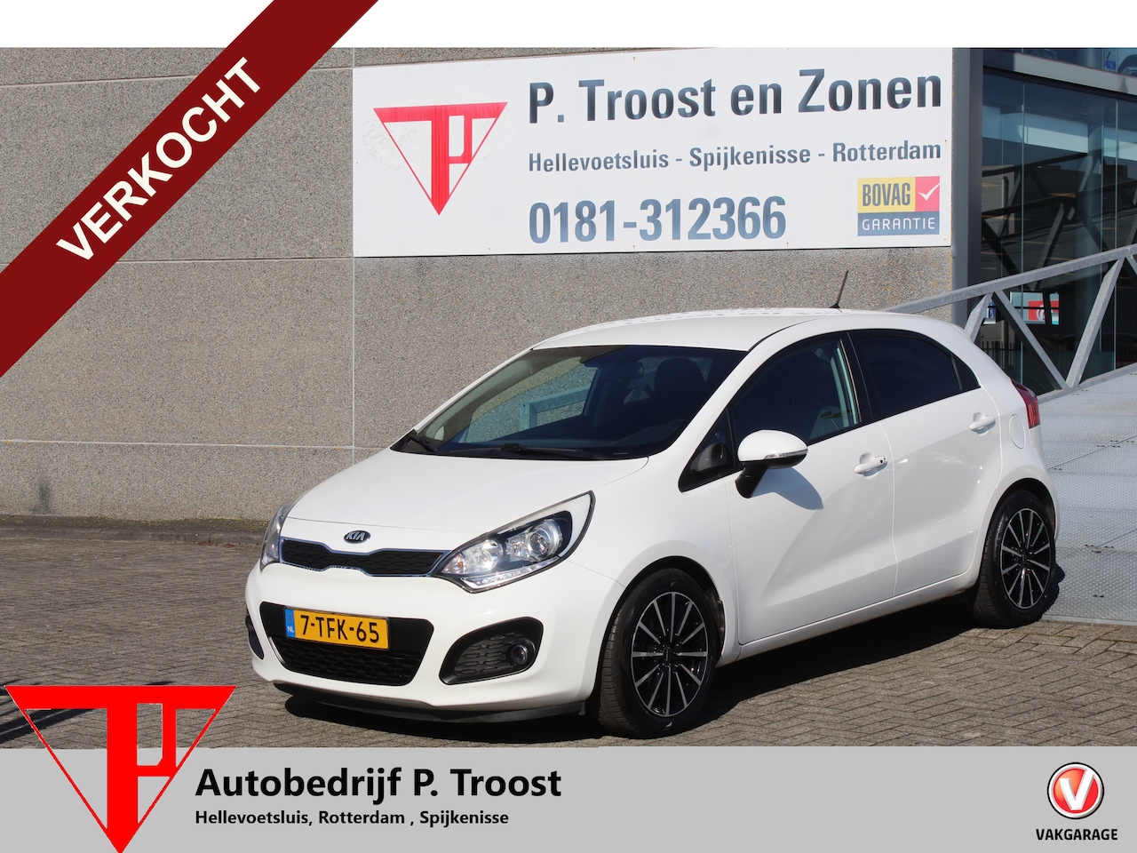 Kia Rio - 1.2 CVVT Super Pack Keyless/Climate control/Cruise control/Bluetooth/Parkeersensoren/Radio - AutoWereld.nl