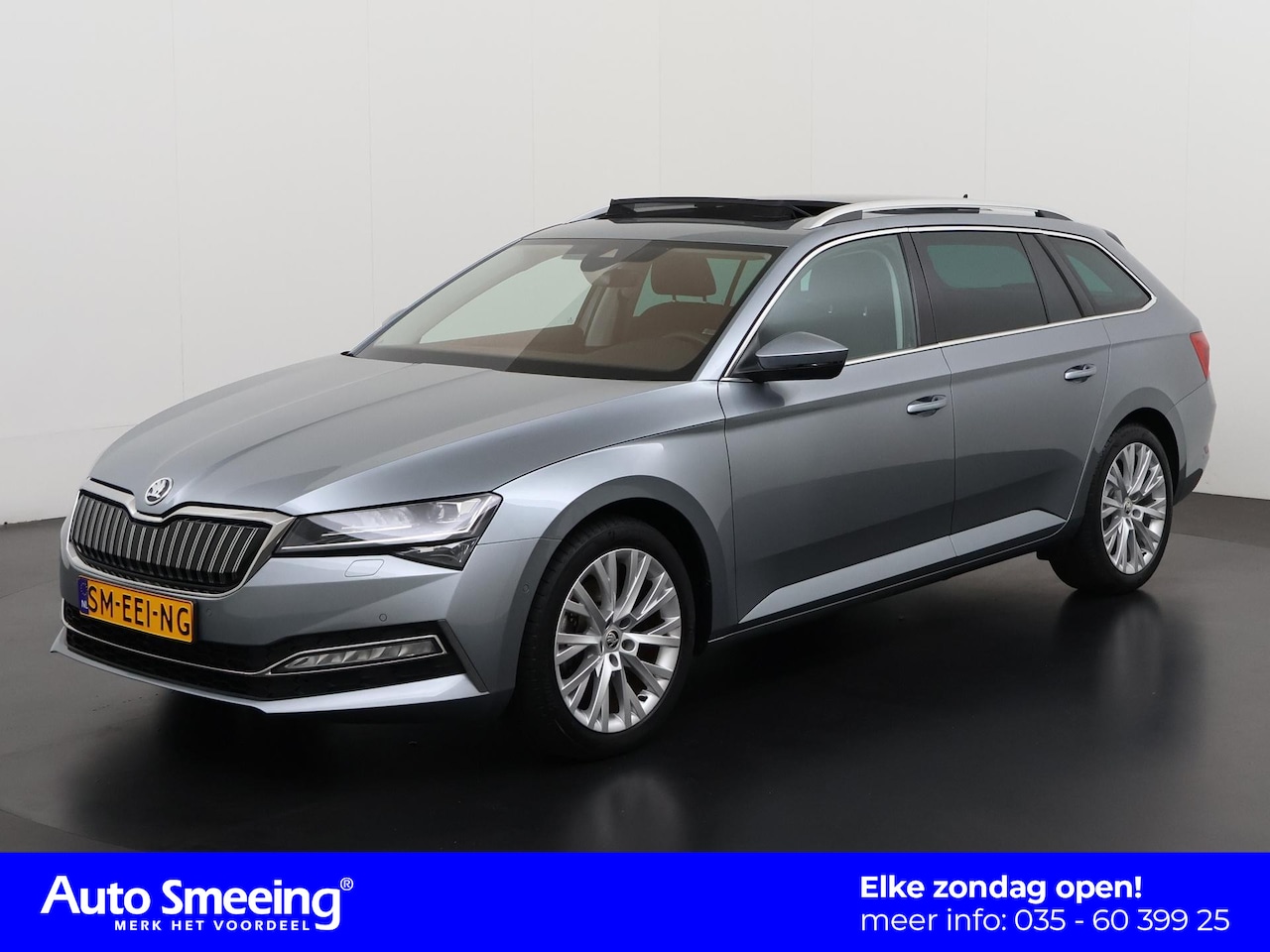 Skoda Superb Combi - 1.4 TSI iV Style | Virtual Cockpit | Trekhaak | Panoramadak | Zondag Open! - AutoWereld.nl