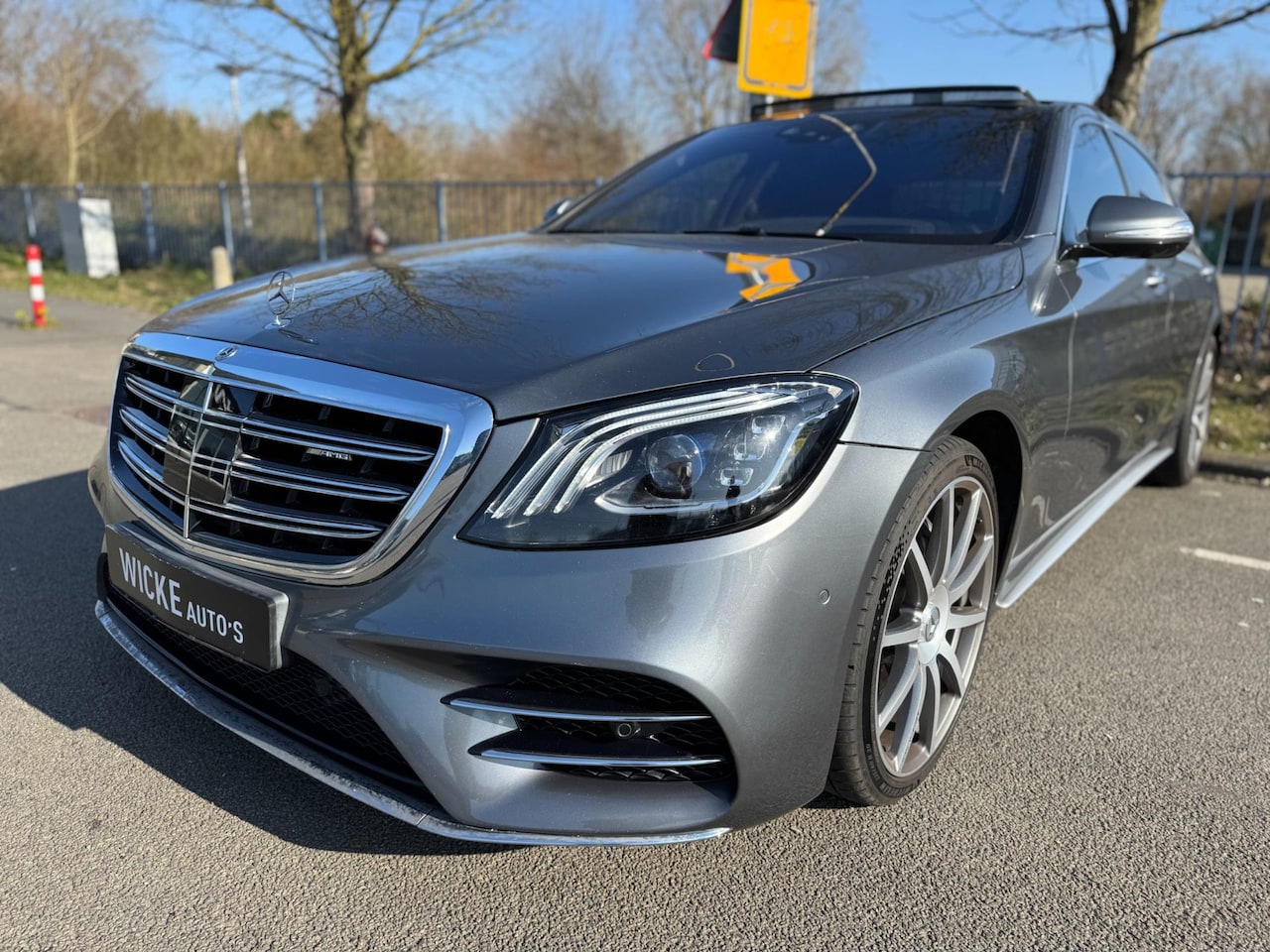 Mercedes-Benz S-klasse - 400d 4Matic Lang Premium Plus TV BOMVOL !! - AutoWereld.nl