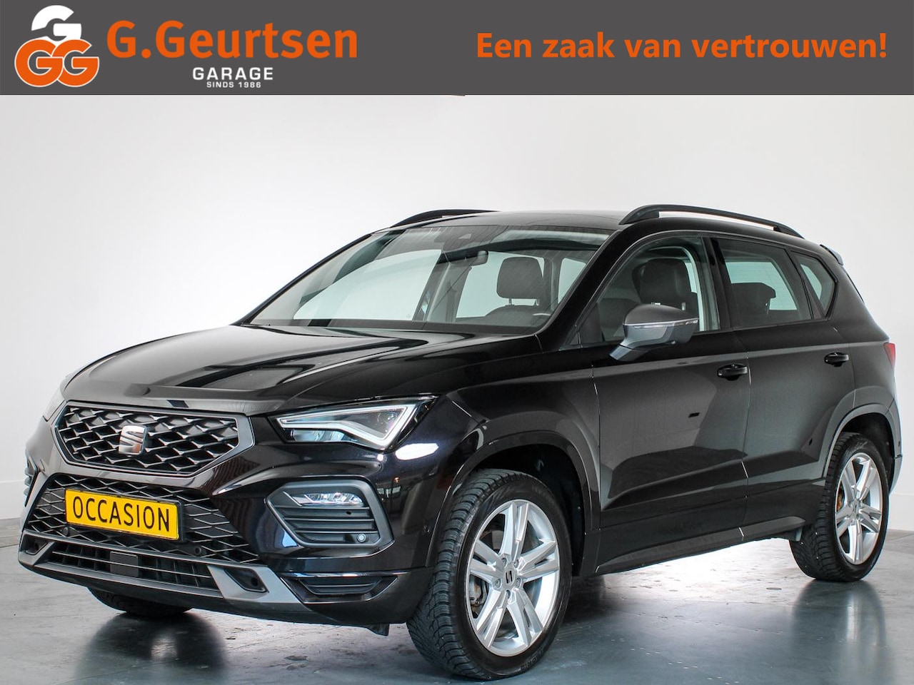 Seat Ateca - 1.5 TSI Business Intense FR-line, LED, Virtual, Cruise Control, Keyless, Navigatie, Apple - AutoWereld.nl