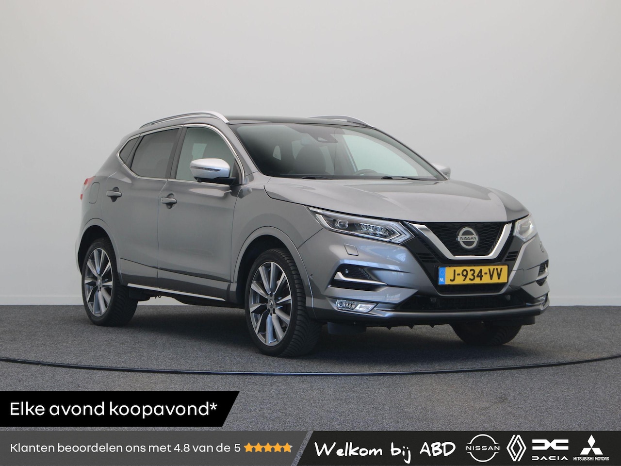 Nissan Qashqai - 1.3 DIG-T Tekna + | Dynamic Pack | Trekhaak | Stoel en Voorruit Verwarming | Dealer onderh - AutoWereld.nl