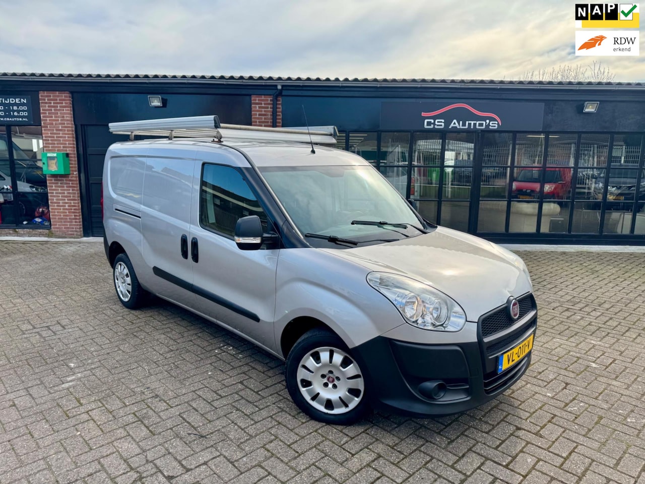 Fiat Doblò Cargo - 1.3 MultiJet Maxi|lage km stand nap|afl.gratis nieuwe apk - AutoWereld.nl