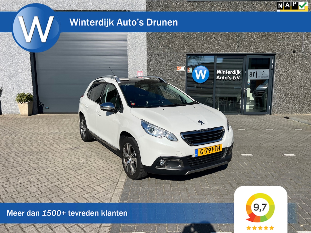 Peugeot 2008 - 1.2 PureTech Féline 6 Maanden Garantie! Carplay! - AutoWereld.nl