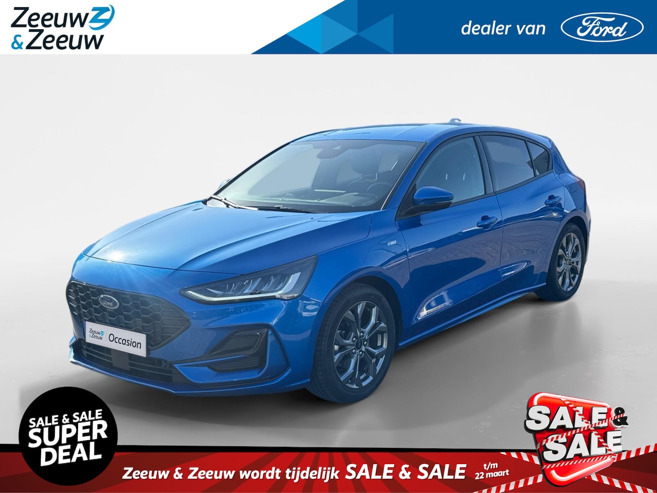 Ford Focus - 1.0 EcoBoost Hybrid ST Line | Winter pack | Trekhaak | 12 Maanden garantie - AutoWereld.nl