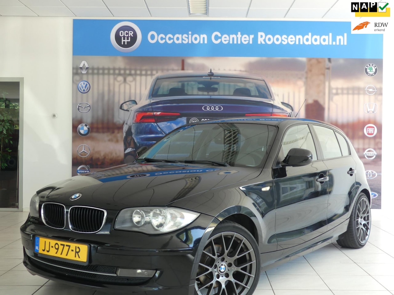 BMW 1-serie - 118d 143Pk Airco Lmv 5-Drs 18Inch Lmv AFGELEVERD MET Nw APK KEURING RIJKLAARPRIJS! - AutoWereld.nl