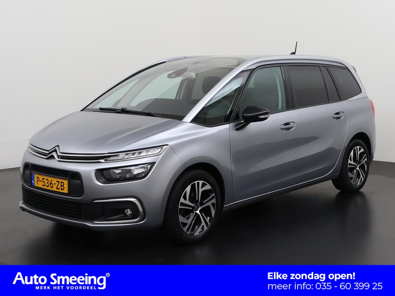 Citroën Grand C4 SpaceTourer - 1.2 PureTech Business Automaat | 7 Persoons | Stoelverwarming | Zondag Open! - AutoWereld.nl