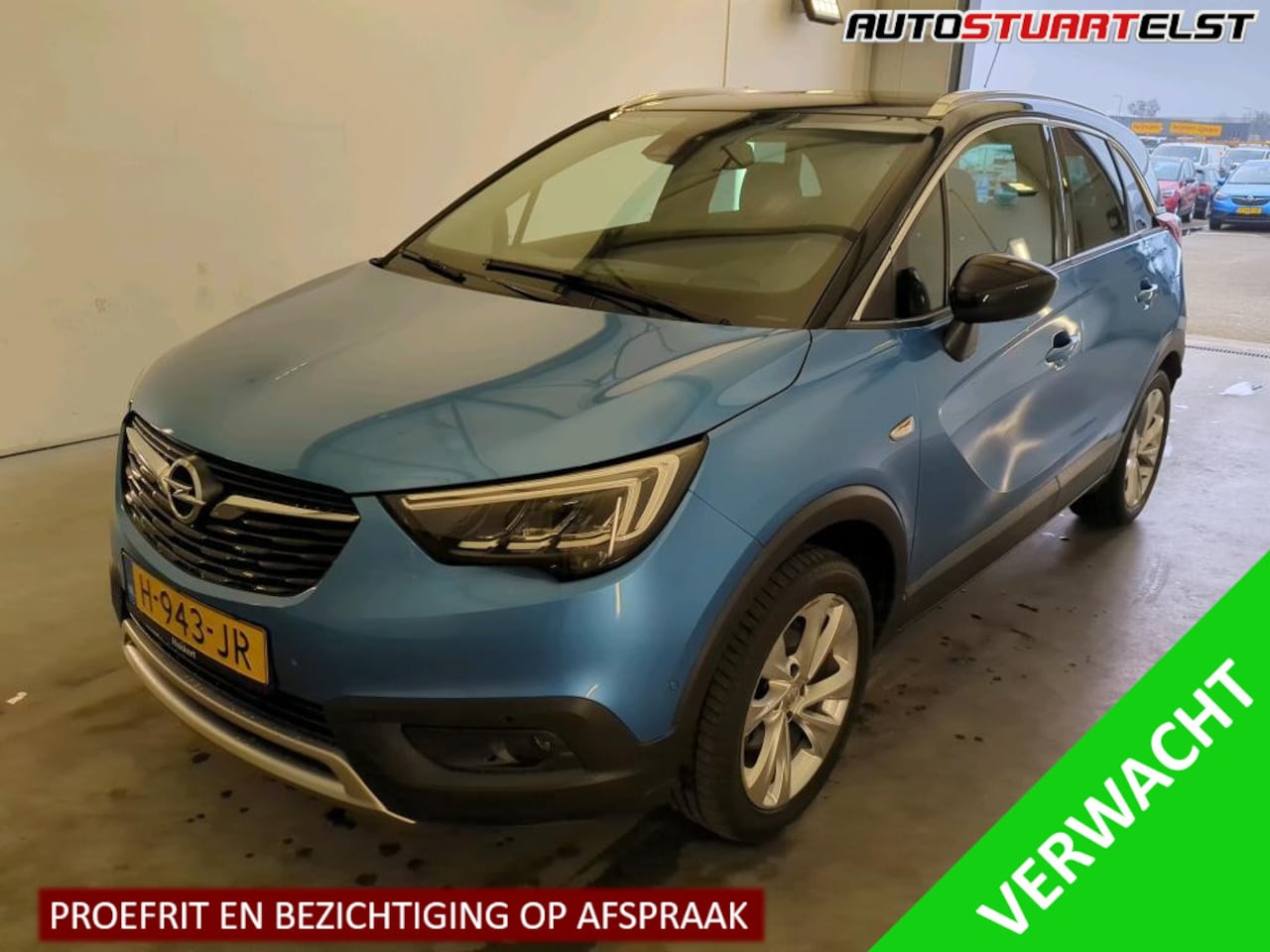 Opel Crossland X - 1.2 Turbo Ultimate Pano Dak | Camera | Rondom Sensoren | Stoel + Stuur Verwarming | Automa - AutoWereld.nl