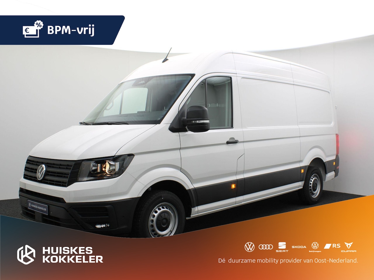 Volkswagen Crafter - GP  2.0 TDI 140pk Automaat L3H3 Highline  | BPM-vrij | geveerde stoel | - AutoWereld.nl