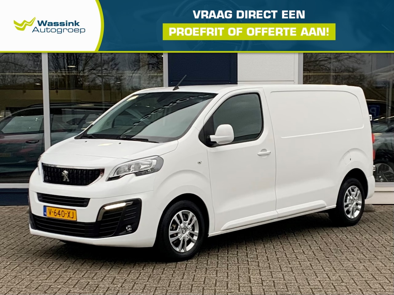 Peugeot Expert - 231S GB 2.0 BlueHDi 120pk 3-zits Premium Pack | Navigatie | Airconditioning | Cruise contr - AutoWereld.nl