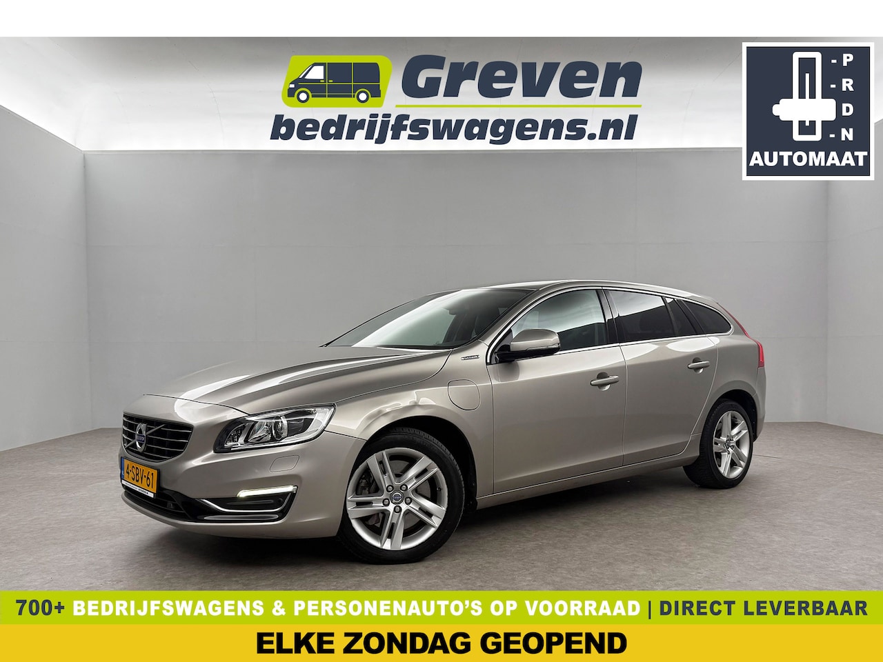 Volvo V60 - 2.4 D6 AWD Summum | APK tot 10-2025 | 215PK LED Clima Cruise Trekhaak Leder Navi Memory Se - AutoWereld.nl