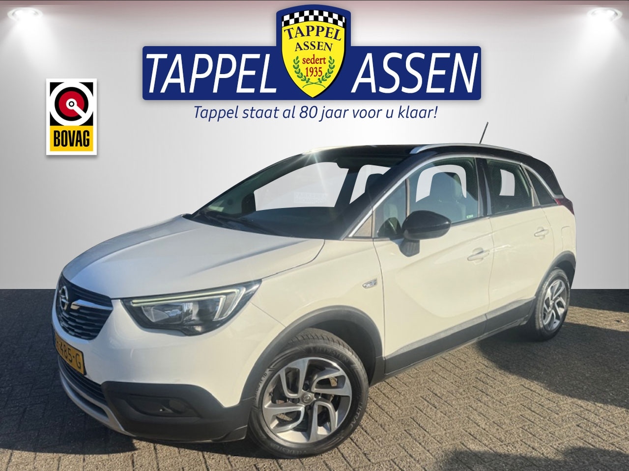 Opel Crossland X - 1.2 T. Innovation 110pk/ Trekhaak/ Two tone/ camera/ NAP!! - AutoWereld.nl