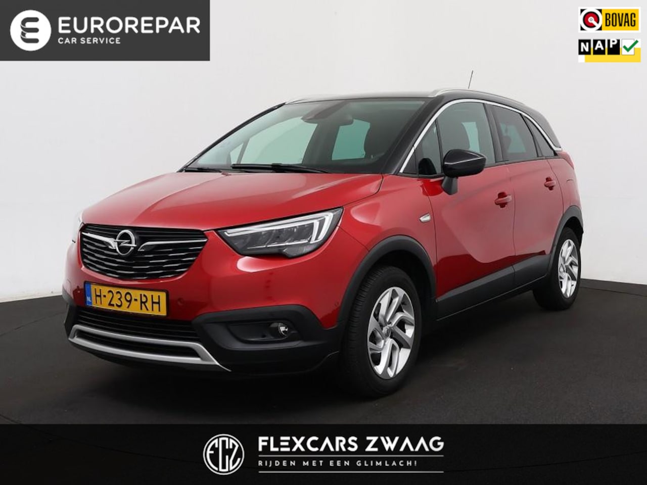 Opel Crossland X - 1.2 Turbo Innovation - LED - Climate - Navi - To Tone - Camera - Org.NL - AutoWereld.nl