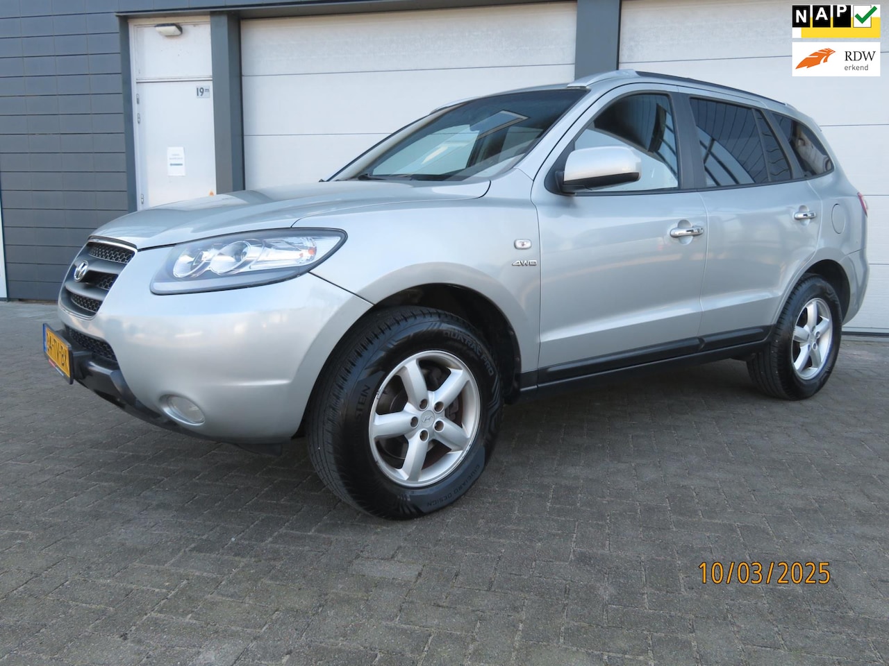 Hyundai Santa Fe - 2.7i V6 4WD Style nieuw staat 144583 km nap automaat - AutoWereld.nl