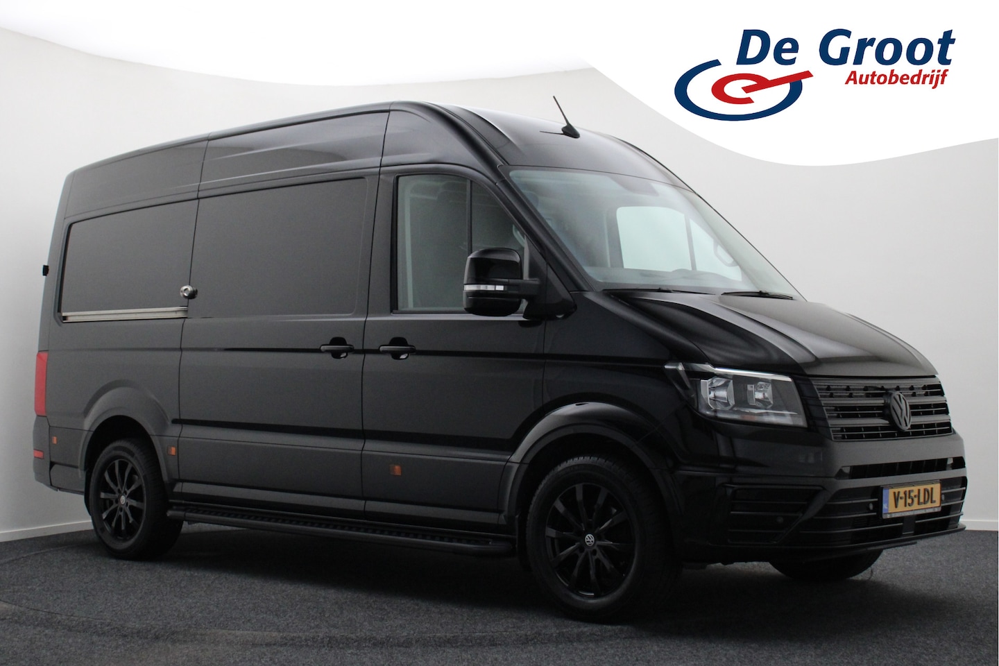 Volkswagen Crafter - 2.0 TDI DSG L3H3 Comfortline Airco, ErgoComfort & Luchtgeveerde stoelen, Navigatie, Apple - AutoWereld.nl