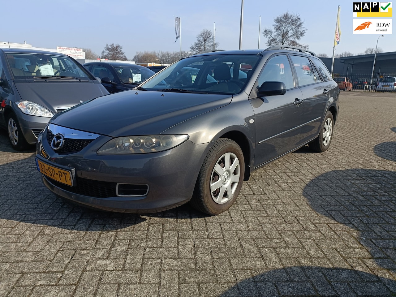 Mazda 6 Sportbreak - 1.8i Exclusive/EERSTE EIGENAAR/ NAP/ TREKHAAK - AutoWereld.nl