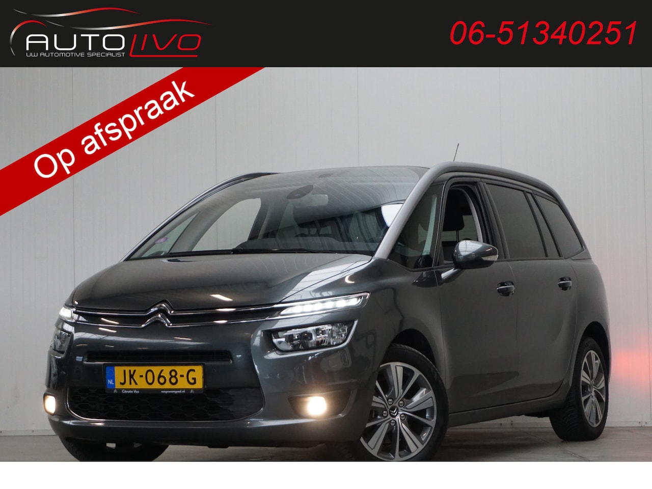 Citroën Grand C4 Picasso - 1.6 e-THP Business 165 PK! AUTOMAAT! NAVI CLIMA PDC CRUISE 7 ZITS! - AutoWereld.nl