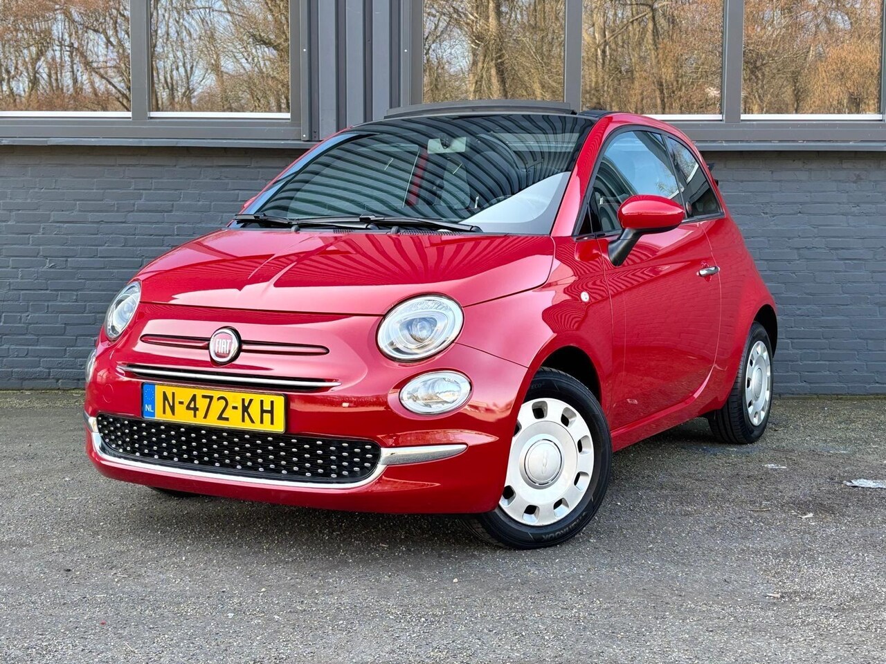 Fiat 500 C - Hybrid RED Cabrio - AutoWereld.nl