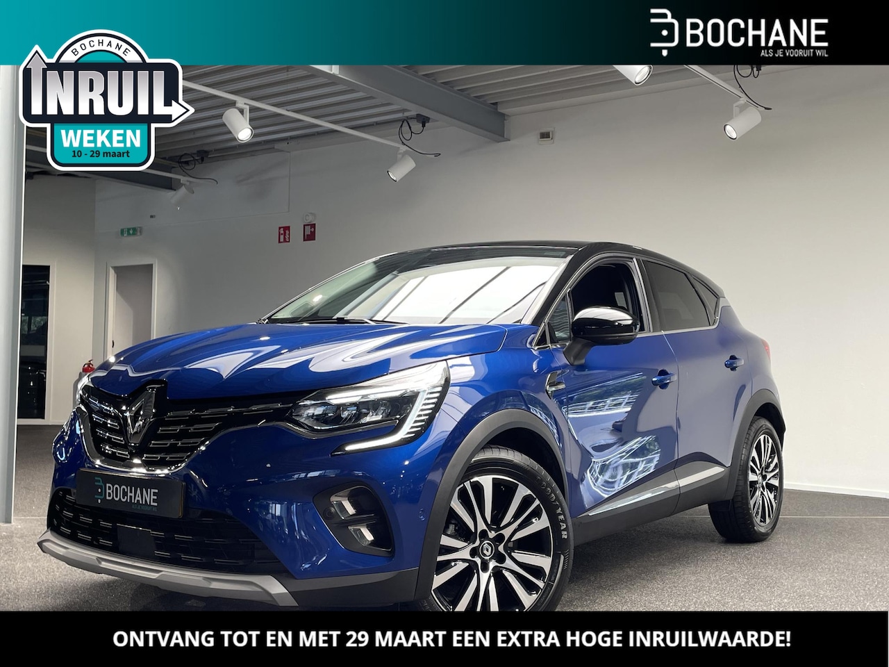 Renault Captur - 1.3 Mild Hybrid 160 EDC Iconic | Bose Audio | Cruise Control Adaptief - AutoWereld.nl