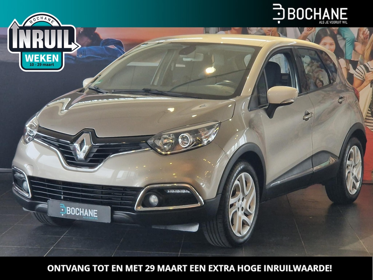 Renault Captur - 0.9 TCe Dynamique NAVIGATIE | TREKHAAK | CLIMATE CONTROL | LICHTMETALEN VELGEN - AutoWereld.nl