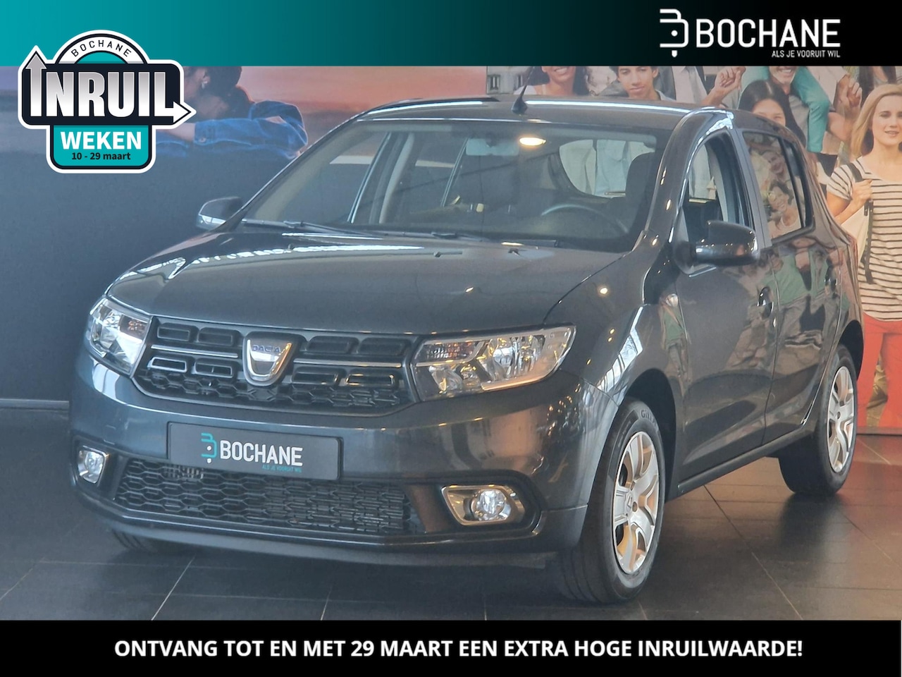 Dacia Sandero - 0.9 TCe Laureate NAVIGATIE | AIRCONDITIONING | CRUISE CONTROL - AutoWereld.nl