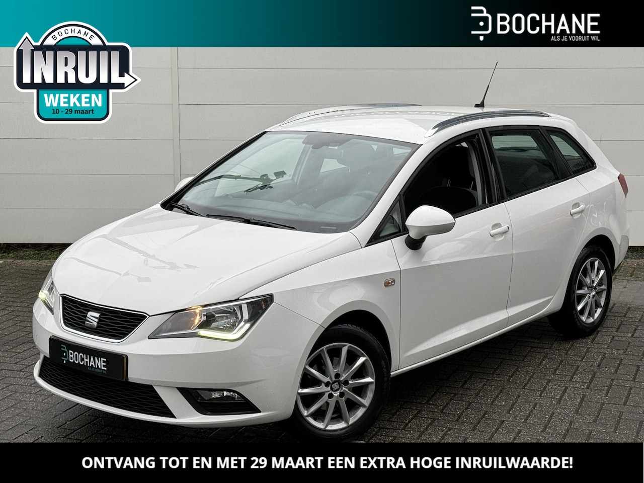 Seat Ibiza ST - 1.0 EcoTSI Style Connect (Ruim & Zuinig) Trekhaak | Navigatie | Org. NL - AutoWereld.nl