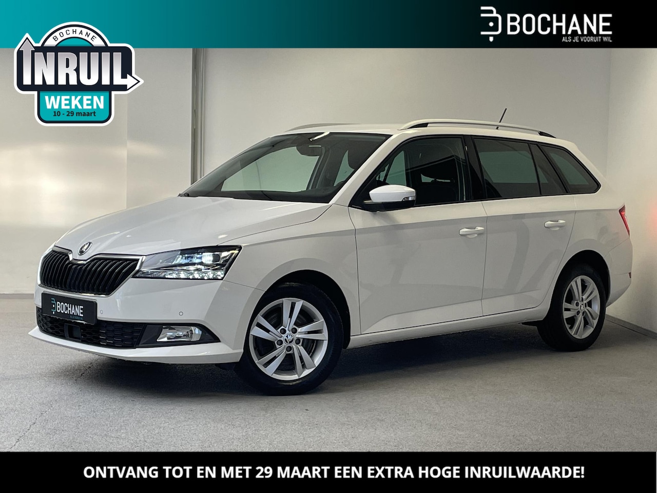 Skoda Fabia Combi - 1.0 TSI Style | TREKHAAK | CLIMA | NAVI | ORG.NL | - AutoWereld.nl