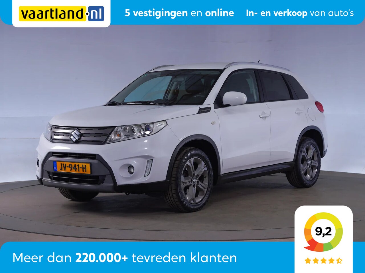 Suzuki Vitara - 1.6 Exclusive [ Nav Privacy glass GunMetal 18" ] - AutoWereld.nl