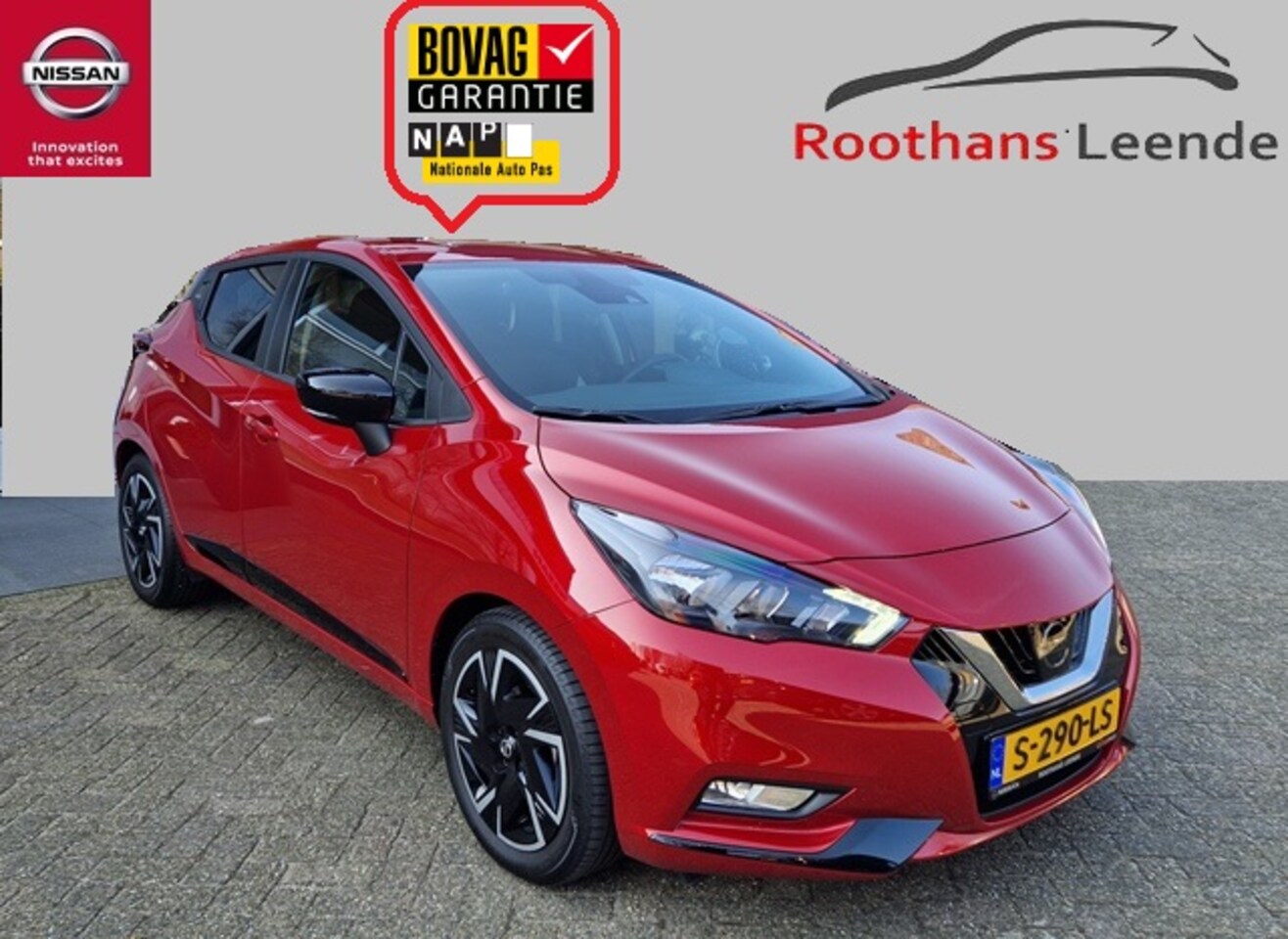 Nissan Micra - 1.0 92PK IG-Turbo N-Design Navi Connect Pack & BOSE - AutoWereld.nl