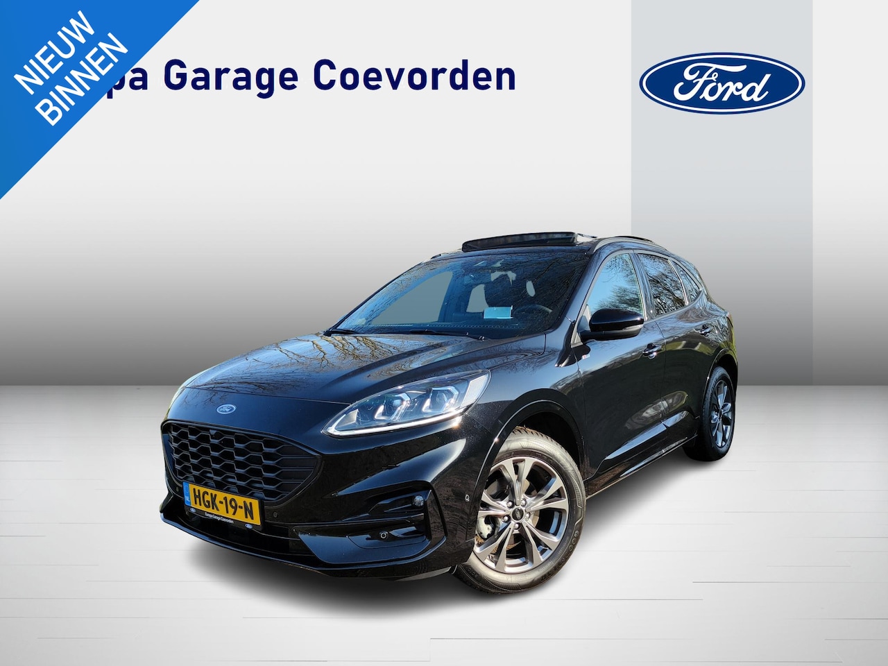 Ford Kuga - 1.5 EB ST-Line X 150pk | PANO | ADAPTIVE CRUISE | HAAK | DODEHOEK | - AutoWereld.nl