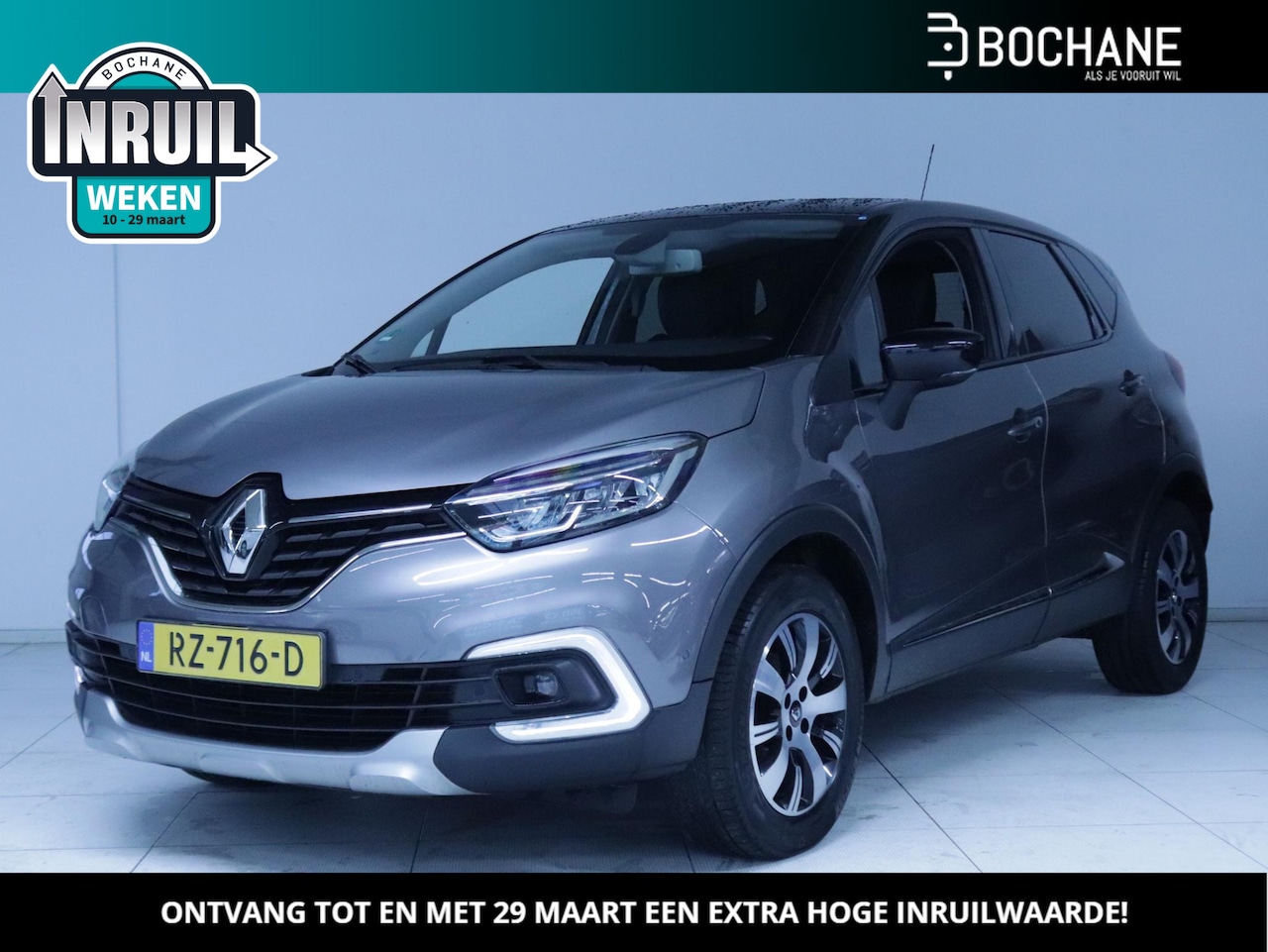 Renault Captur - 0.9 TCe Edition One Clima/Leder/Stoelverwarming - AutoWereld.nl