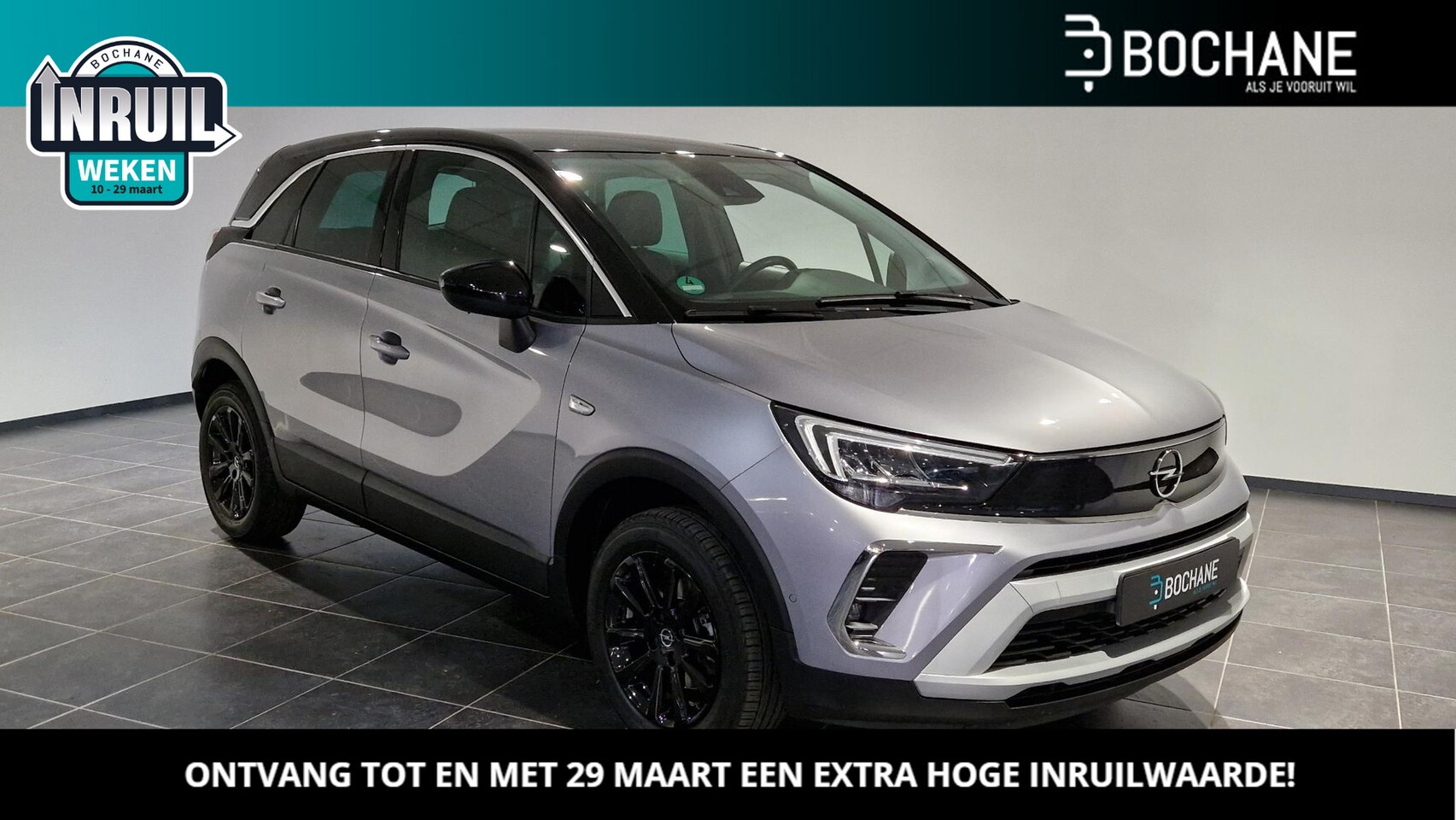 Opel Crossland - 1.2 Turbo 130Pk GS-Line | Navigatie | Stoelverwarming - AutoWereld.nl