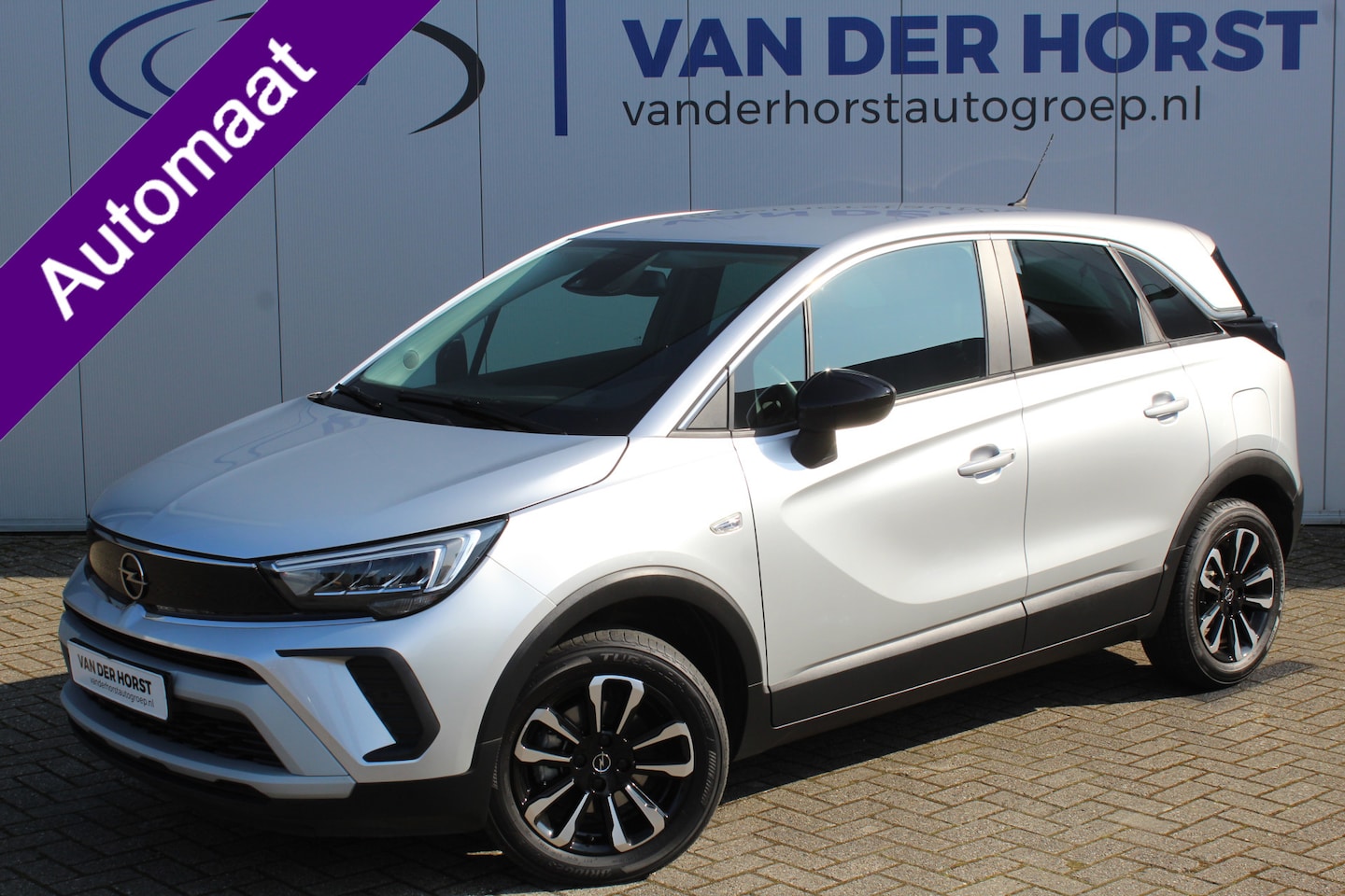 Opel Crossland - 1.2-130pk Turbo Elegance AUTOMAAT ! Gun u het comfort van een hoge zit en automaat ! Navig - AutoWereld.nl