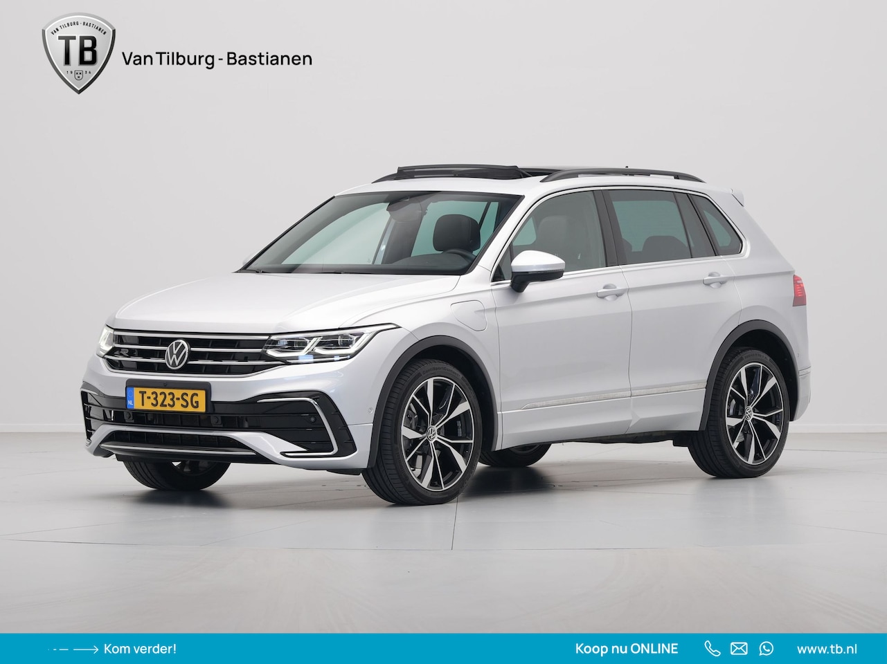 Volkswagen Tiguan - 1.4 TSI eHybrid DSG 245pk R-Line Business+ Panorama Navigatie Camera Stoelverwarming - AutoWereld.nl