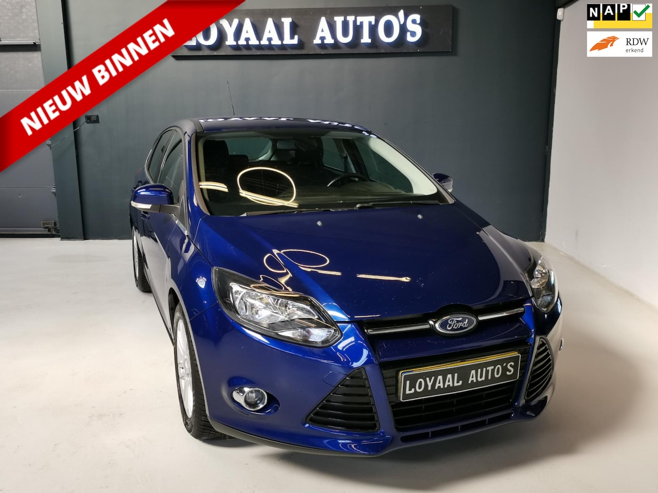 Ford Focus - 1.0 EcoBoost Titanium | NAVI | AIRCO| CRUISE | PDC | ELEK.RAMEN | NAP | APK. - AutoWereld.nl