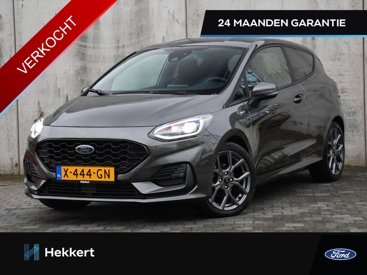 Ford Fiesta - ST-Line 1.0 EcoBoost 100pk 3dr PDC ACHTER + CAMERA | CRUISE.C | WINTER PACK | 17''LM | DAB - AutoWereld.nl