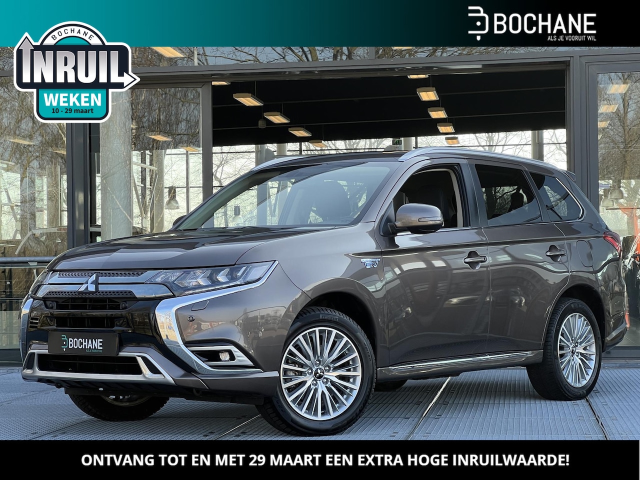 Mitsubishi Outlander - 2.4 PHEV Intense | Afneembare trekhaak | Carplay | Camera | Stoelverwarming - AutoWereld.nl