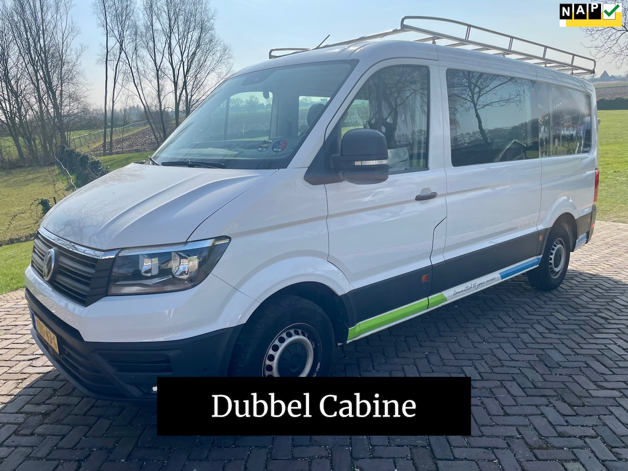 Volkswagen Crafter - 35 2.0 TDI 140pk AUTOMAAT DUBBELE CABINE EURO 6 - AutoWereld.nl