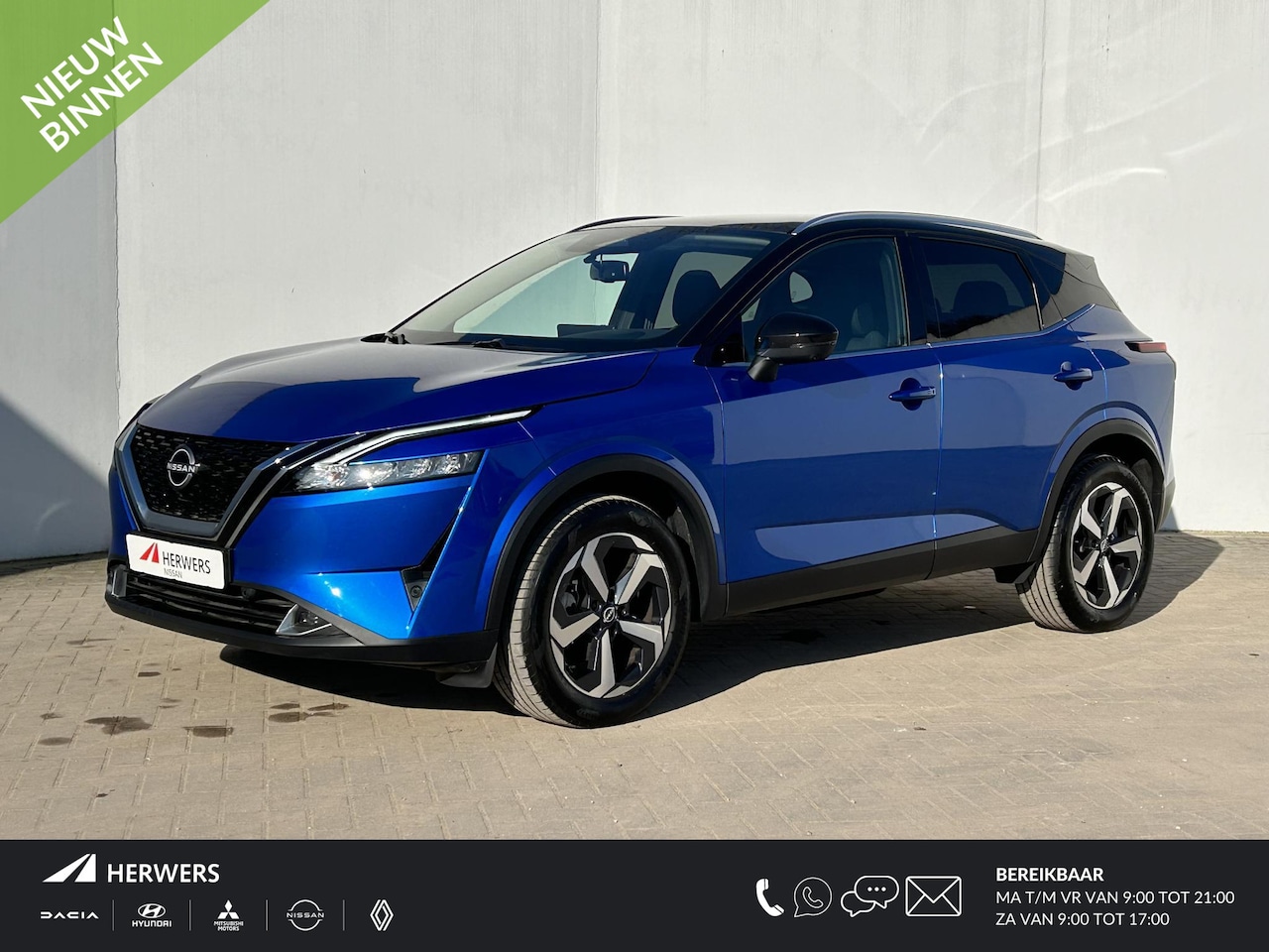 Nissan Qashqai - 1.3 MHEV Xtronic 158 N-Connecta Automaat /1800kg Trekgewicht / Design Pakket Panorama dak - AutoWereld.nl