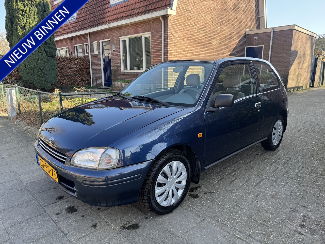 Toyota Starlet - 1.3-16V GXi NAP, UNIEK, IN ZEER GOEDE STAAT - AutoWereld.nl