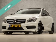 Mercedes-Benz A-klasse - 180 AMG Sport Automaat (SCHUIFDAK, NAVIGATIE, MEMORY SEATS, LEDER/ALCANTARA, STOELVERWARMI