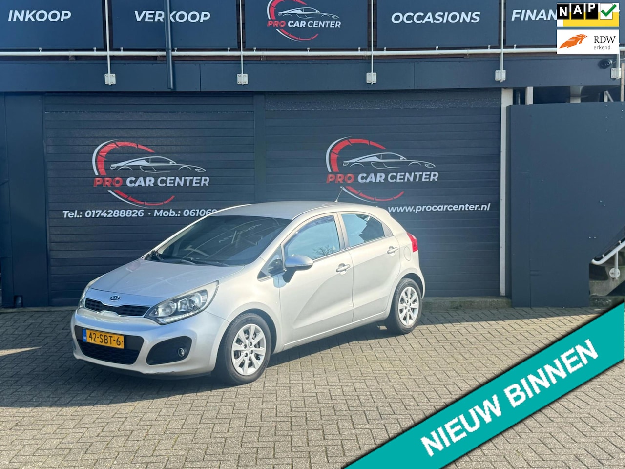 Kia Rio - 1.2 CVVT Super Pack CLIMATE|CRUISE|PDC|KEYLESS.ENTRY|CAM|EL.RAMEN|NAP|APK - AutoWereld.nl