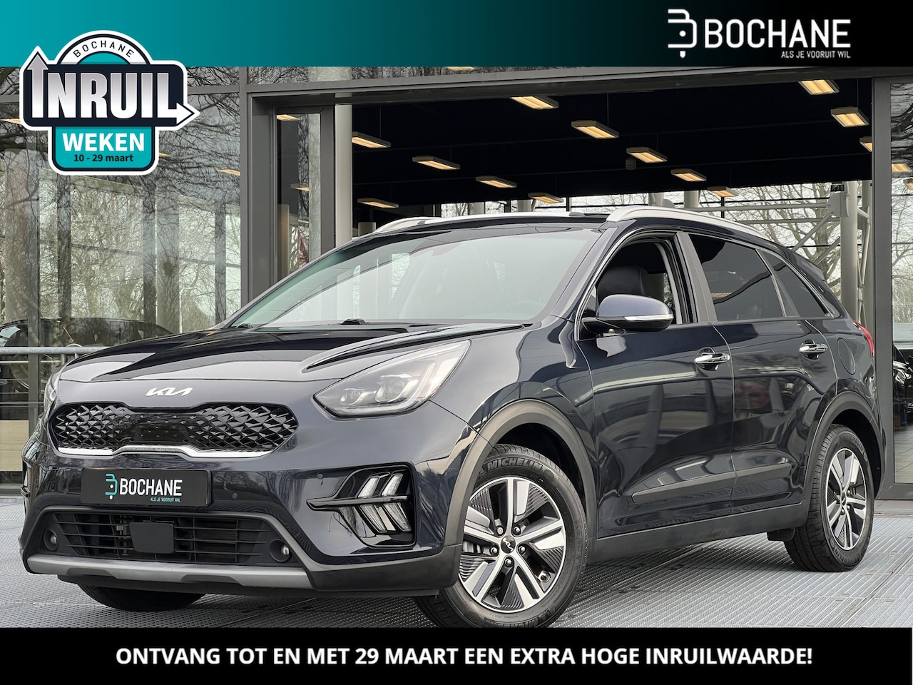 Kia Niro - 1.6 GDi Hybrid ExecutiveLine | Sunroof | JBL | Navigatie | Trekhaak - AutoWereld.nl