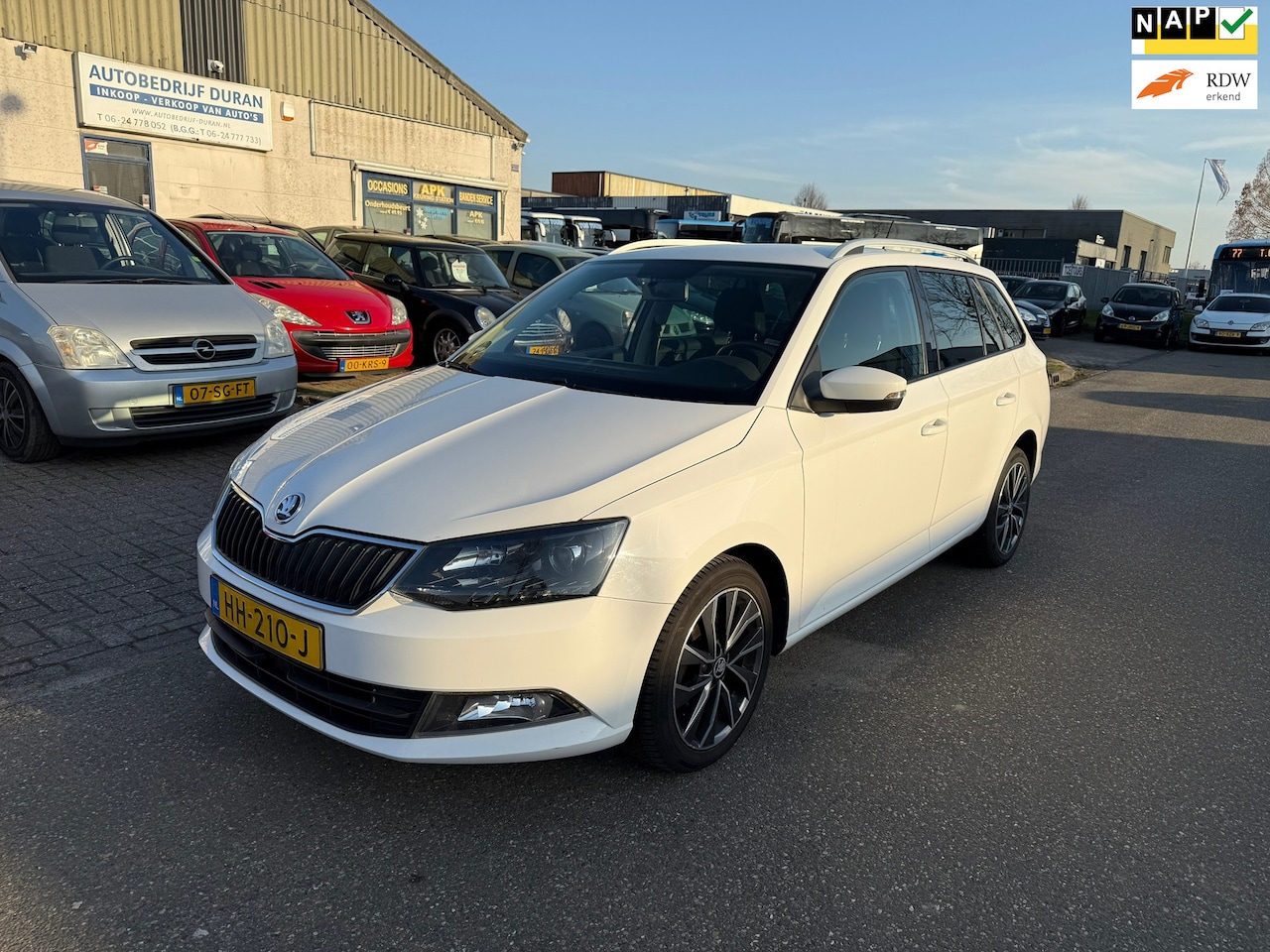 Skoda Fabia Combi - 1.0 Edition Airco Bj:2015 NAP! - AutoWereld.nl