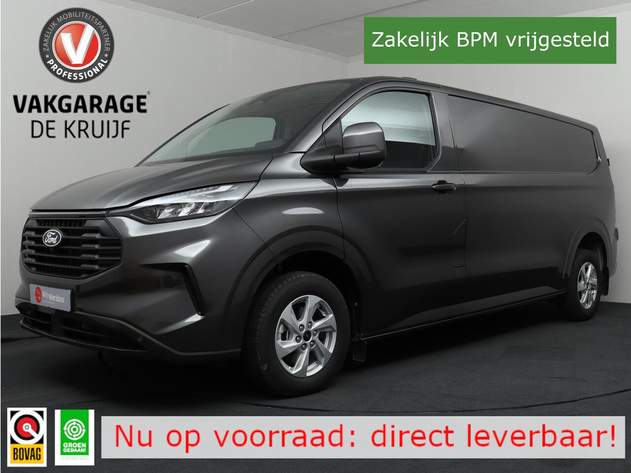 Ford Transit Custom - 320 2.0 TDCI L2H1 Limited ACC | Keyless Entry | 170PK! - AutoWereld.nl